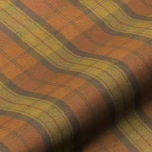 green checked woolen fabric from Art of the Loom