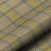 brown checked woolen fabric from Art of the Loom