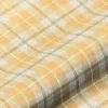 yellow checked woolen fabric from Art of the Loom