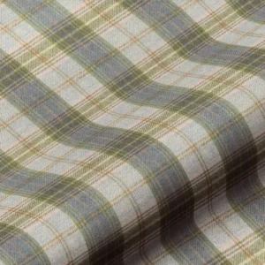 green checked woolen fabric from Art of the Loom