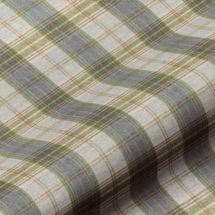 Wool Plaid Fabric - Saltburn swatch