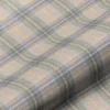 blue checked woolen fabric from Art of the Loom