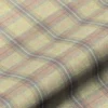 blue checked woolen fabric from Art of the Loom