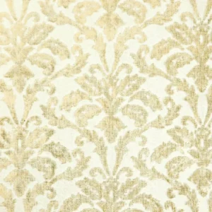 brown botanical jacquard fabric from Wemyss