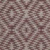 red geometric woven fabric from Wemyss