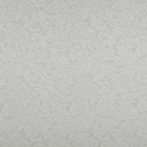 black-grey botanical jacquard fabric from Wemyss