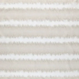 black-grey striped voile-sheer fabric from Wemyss