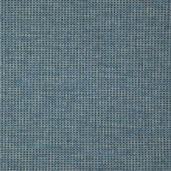 Hercules Fabric - Cobalt by blue plain woven fabric from Wemyss