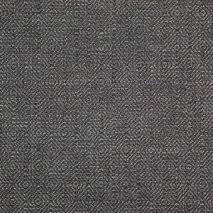 black-grey geometric woven fabric from Wemyss