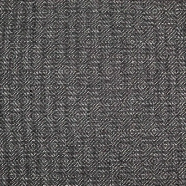 black-grey geometric woven fabric from Wemyss