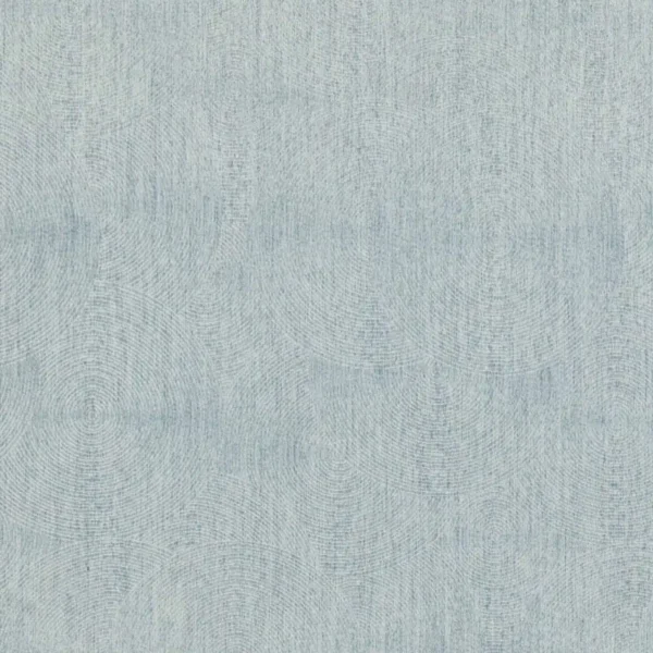 Inari Fabric - Lagoon by blue geometric woven fabric from Wemyss