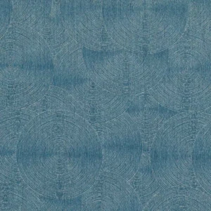 blue geometric woven fabric from Wemyss