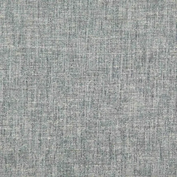 Joelle Fabric - River by blue plain woven fabric from Wemyss
