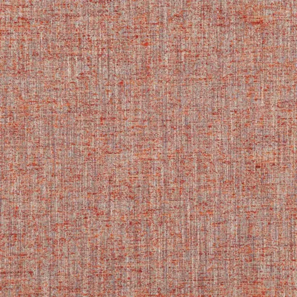 Joelle Fabric - Persimmon by brown plain woven fabric from Wemyss