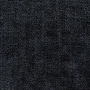 black-grey plain velvet-chenille fabric from Wemyss