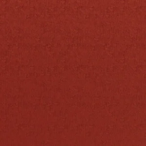 red plain velvet-chenille fabric from Wemyss