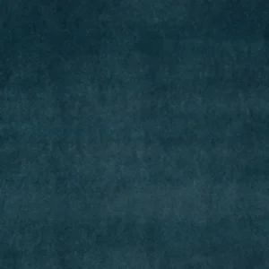 blue plain velvet-chenille fabric from Wemyss