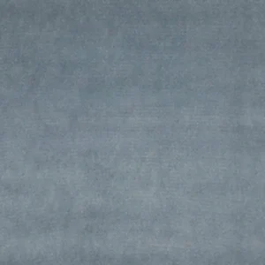blue plain velvet-chenille fabric from Wemyss