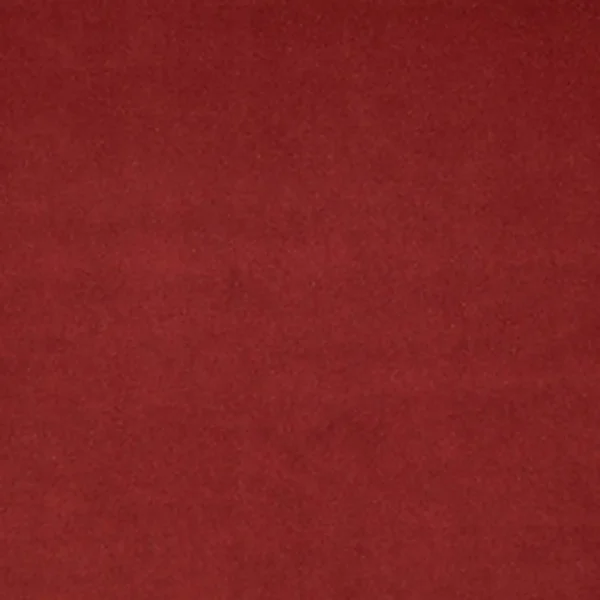 red plain velvet-chenille fabric from Wemyss