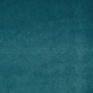 blue plain velvet-chenille fabric from Wemyss