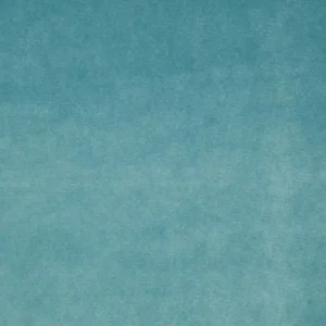 blue plain velvet-chenille fabric from Wemyss