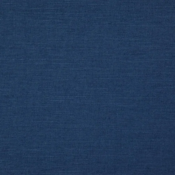 Riviera Fabric - Sapphire by blue plain silk-satin fabric from Wemyss