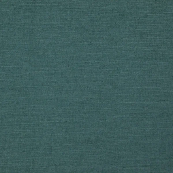 Riviera Fabric - Teal by green plain silk-satin fabric from Wemyss