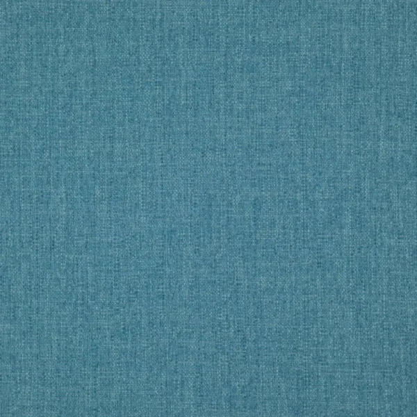 Rye Fabric - Sky by blue plain woven fabric from Wemyss
