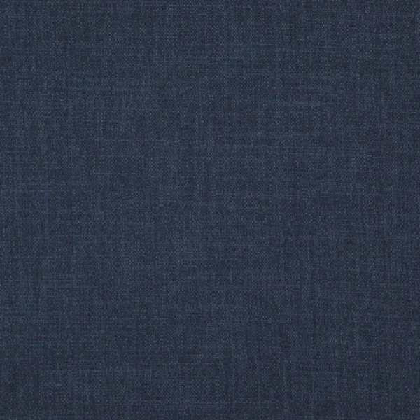 Rye Fabric - Indigo by blue plain woven fabric from Wemyss
