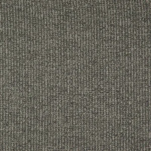 black-grey striped voile-sheer fabric from Wemyss