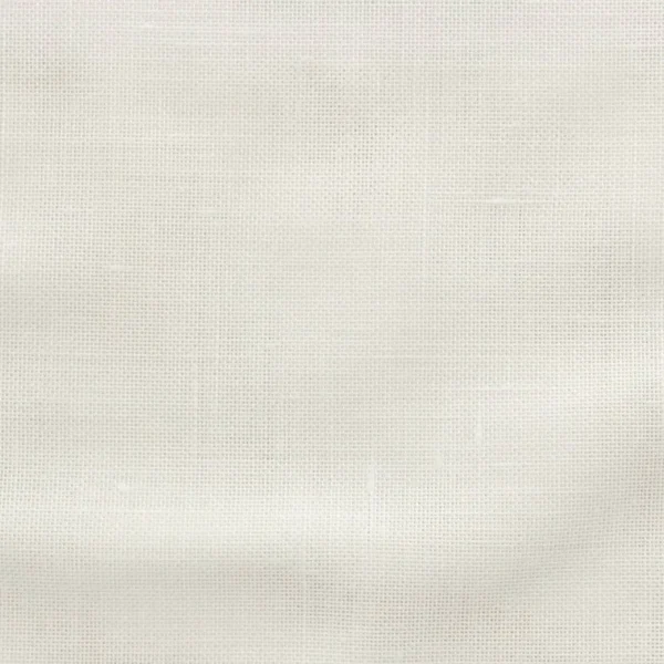 Sense Fabric - Bright White by white plain voile-sheer fabric from Wemyss