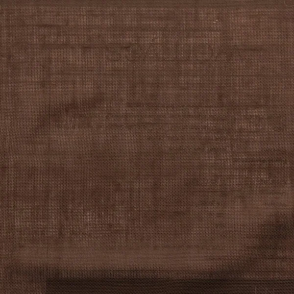 Sense Fabric - Chocolate by brown plain voile-sheer fabric from Wemyss