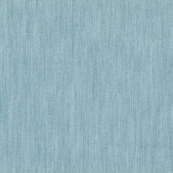 Turku Fabric - Aqua by blue plain woven fabric from Wemyss