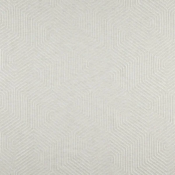black-grey geometric woven fabric from Wemyss