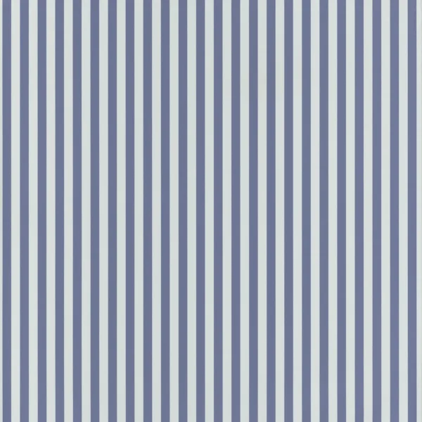 My Little World Rayure Wallpaper - Bleu Marine by blue striped wallpaper from casadeco