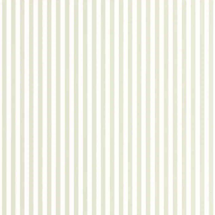 My Little World Rayure Wallpaper - Vert Amande swatch