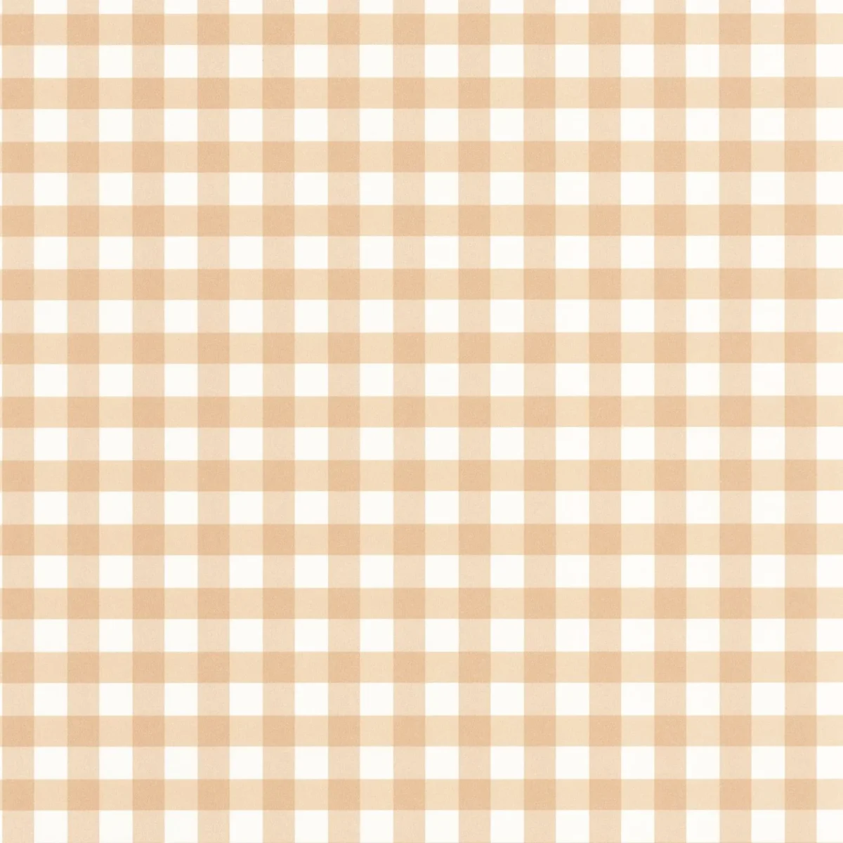 Vichy Wallpaper - Beige Rosé by orange checked wallpaper from casadeco