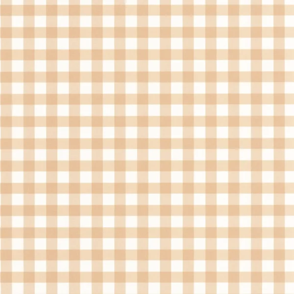 Vichy Wallpaper - Beige Rosé by orange checked wallpaper from casadeco