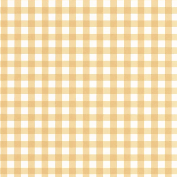 Vichy Wallpaper - Camel swatch