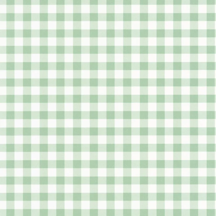 Vichy Wallpaper - Vert Céladon swatch