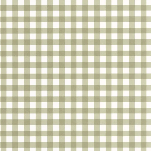 Vichy Wallpaper - Kaki by green checked wallpaper from casadeco
