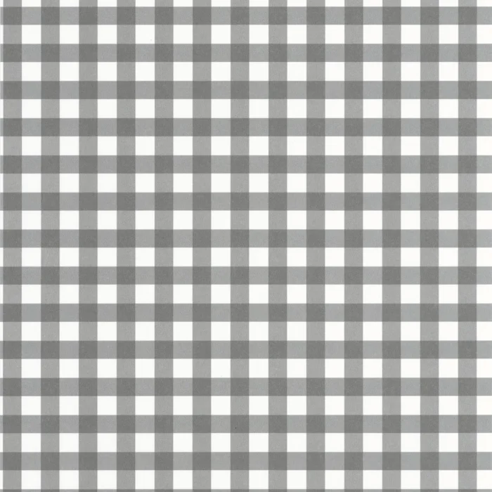 Vichy Wallpaper - Anthracite swatch