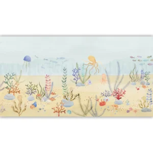 multicolour children's wallpaper from casadeco