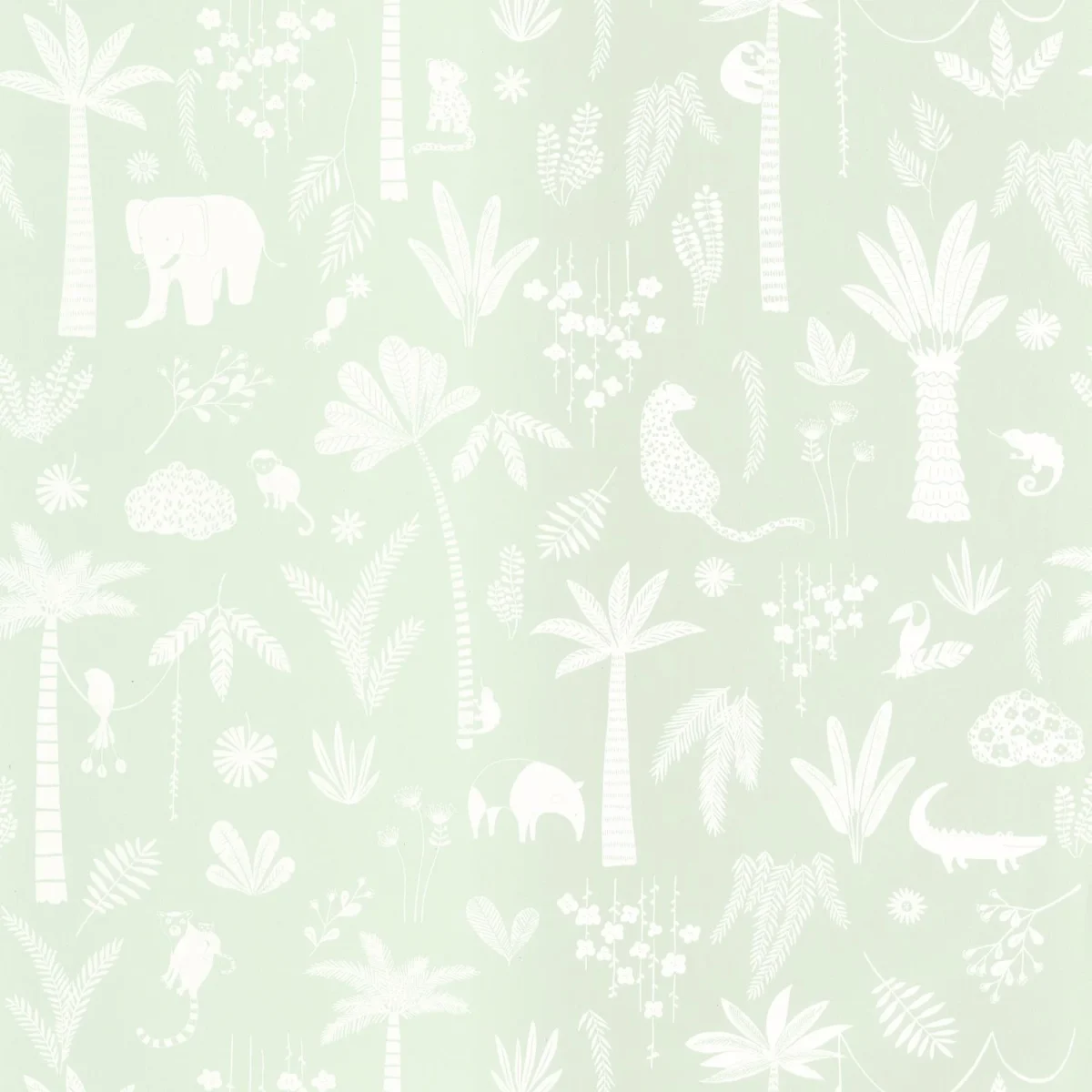 blue children's wallpaper from casadeco