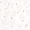 purple children's wallpaper from casadeco