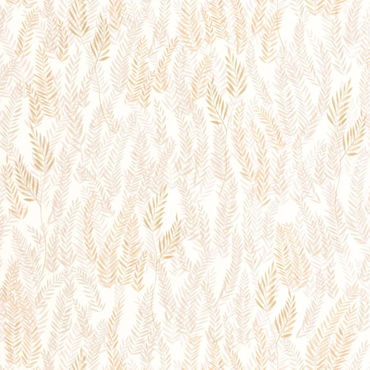 yellow botanical wallpaper from casadeco