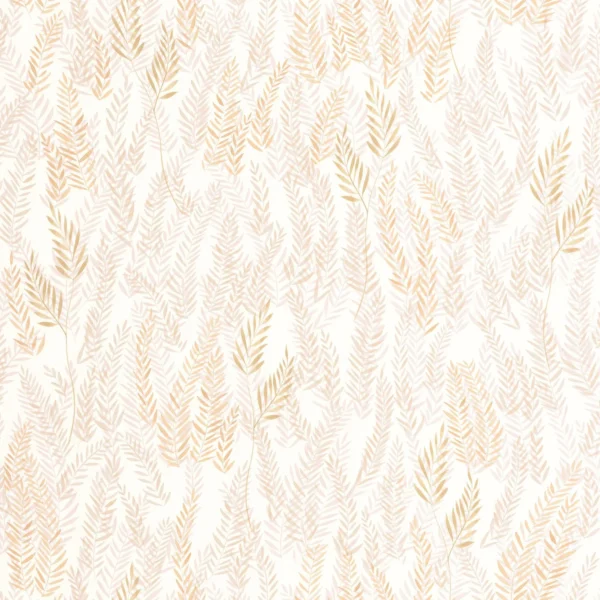 Walk In The Jungle Wallpaper - Rose Blush by yellow botanical wallpaper from casadeco