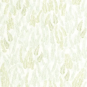 green botanical wallpaper from casadeco
