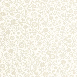 neutral botanical wallpaper from casadeco