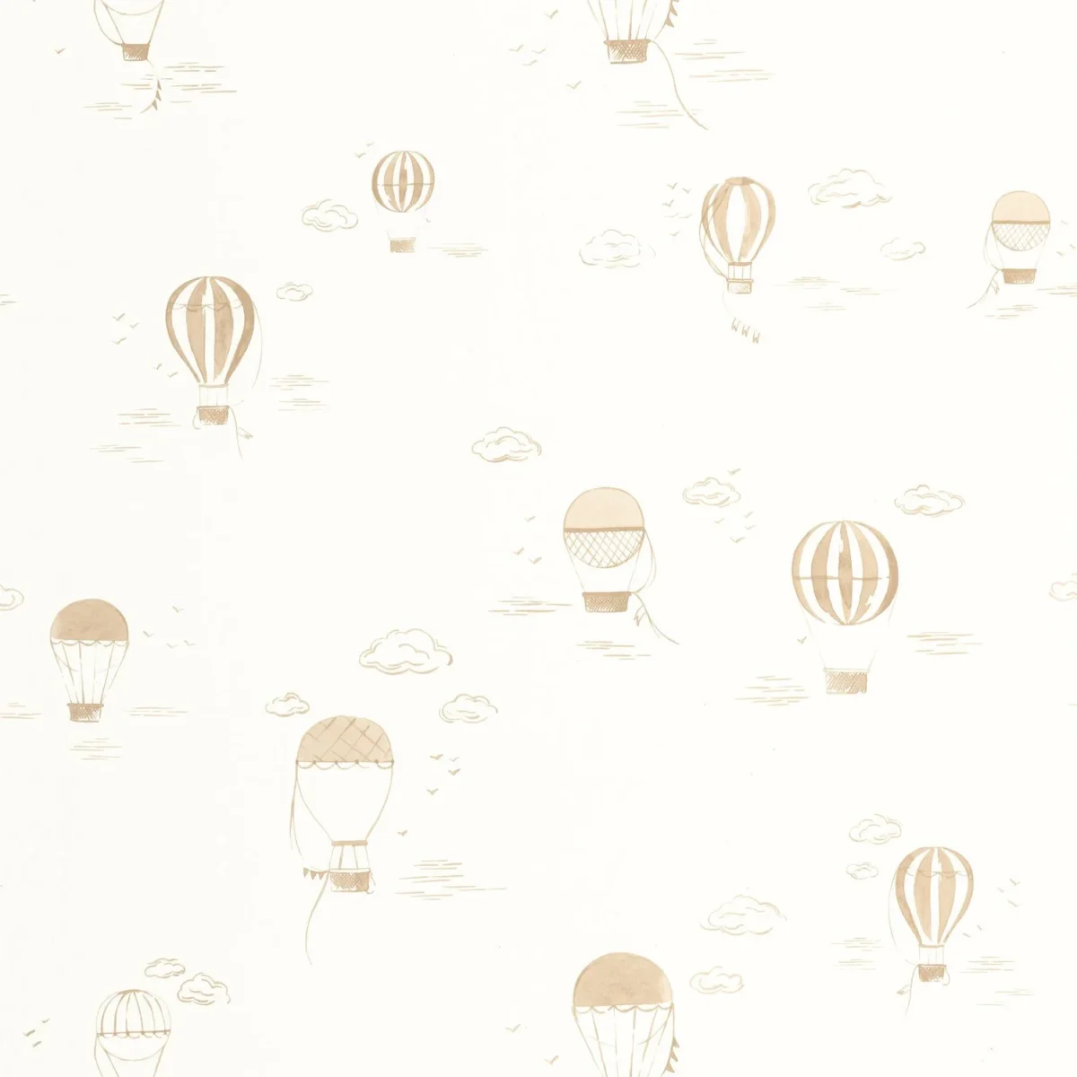 yellow children's wallpaper from casadeco